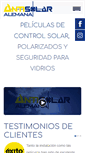 Mobile Screenshot of antisolaralemana.com.co
