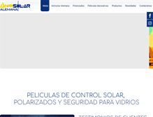 Tablet Screenshot of antisolaralemana.com.co